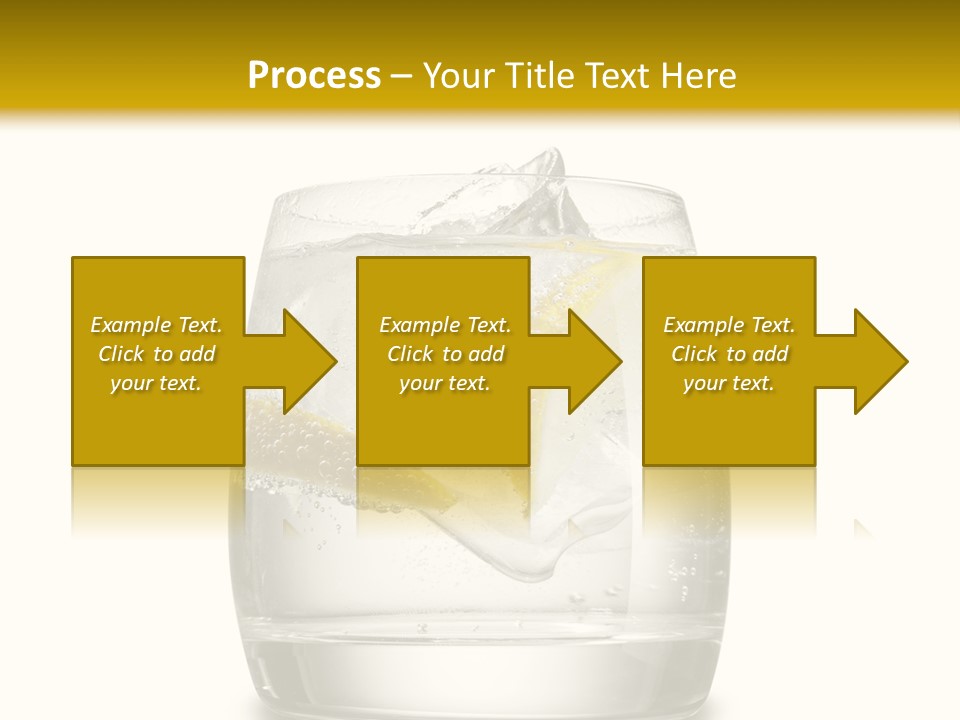 Cocktail Fresh Water PowerPoint Template