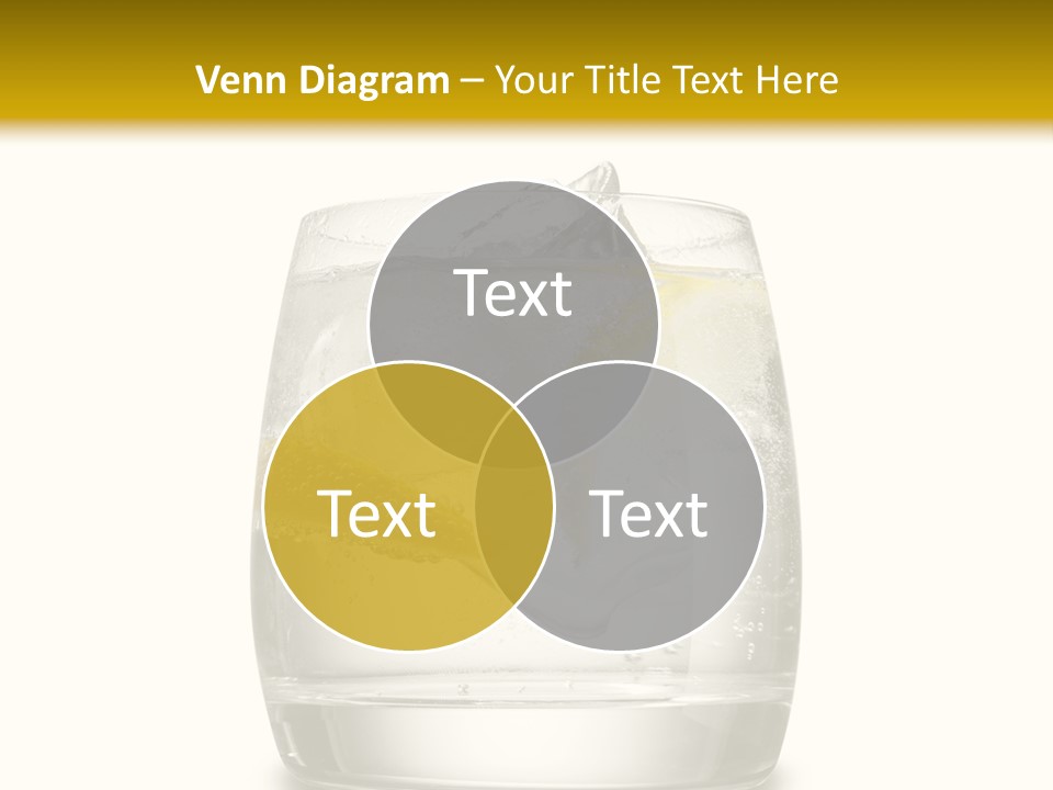 Cocktail Fresh Water PowerPoint Template