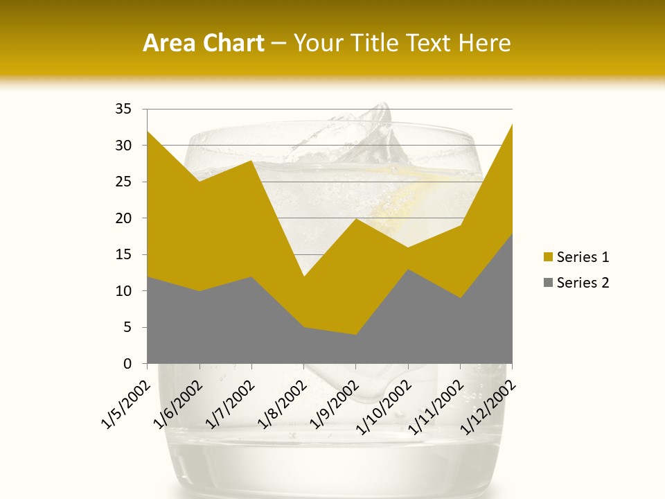 Cocktail Fresh Water PowerPoint Template