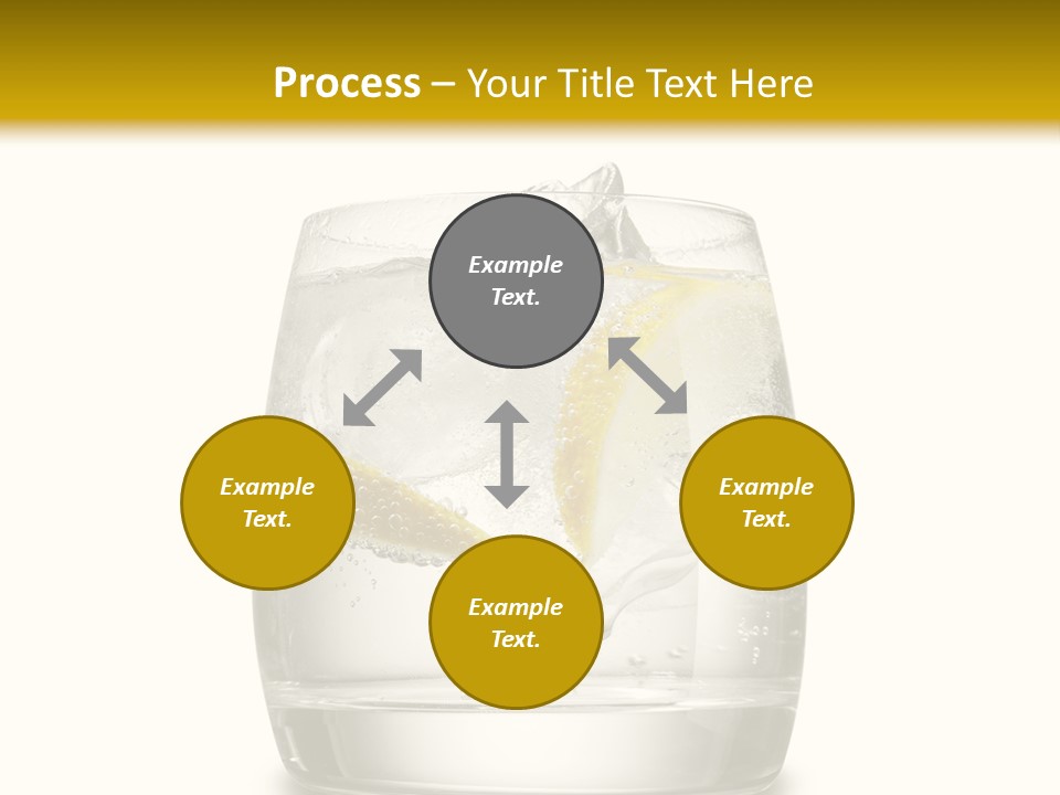 Cocktail Fresh Water PowerPoint Template