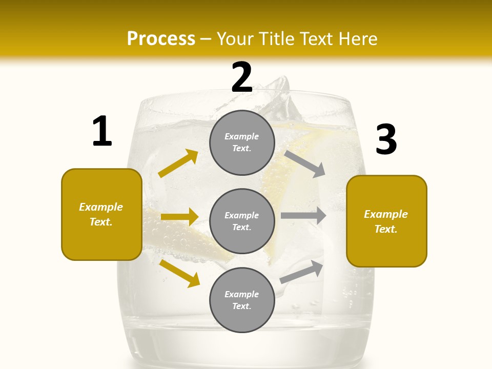 Cocktail Fresh Water PowerPoint Template