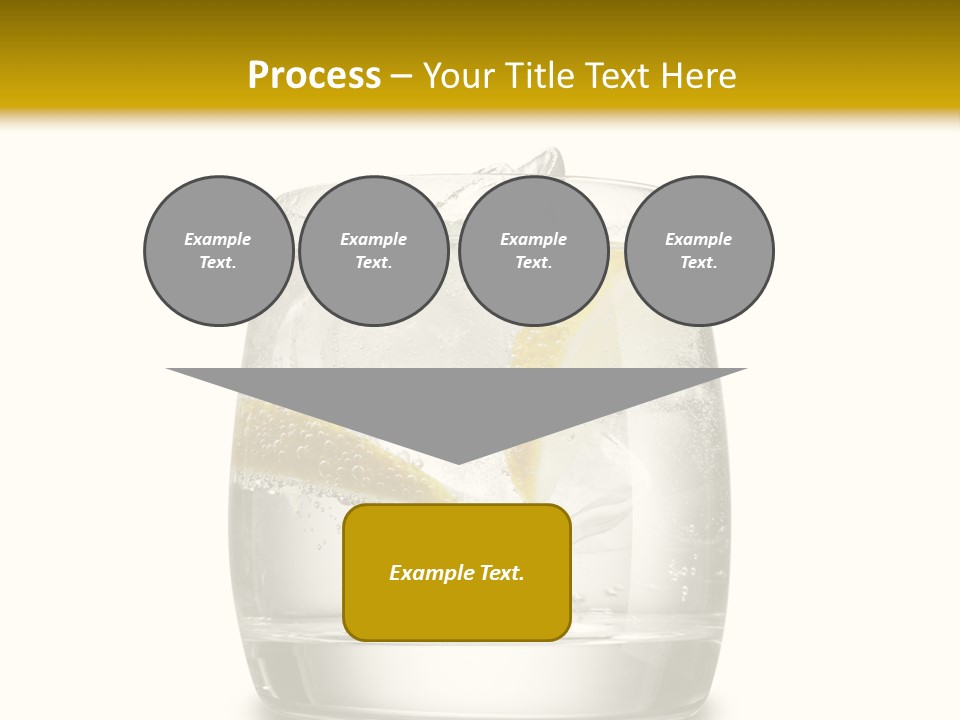 Cocktail Fresh Water PowerPoint Template