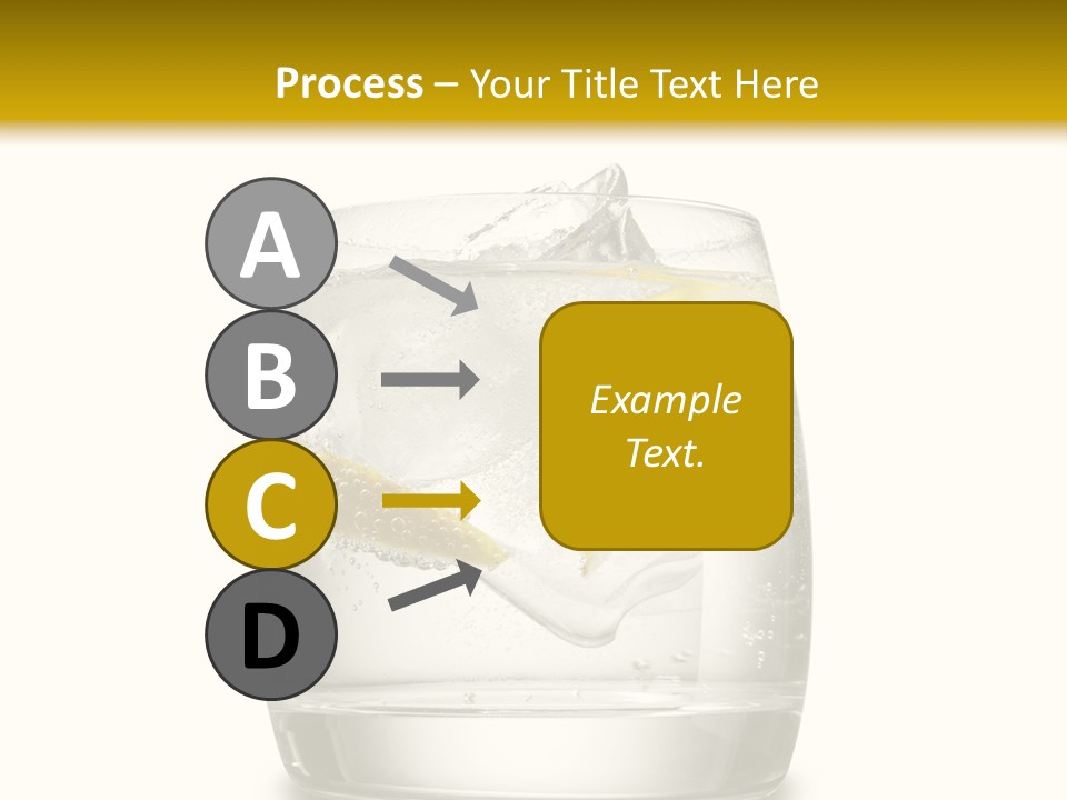 Cocktail Fresh Water PowerPoint Template