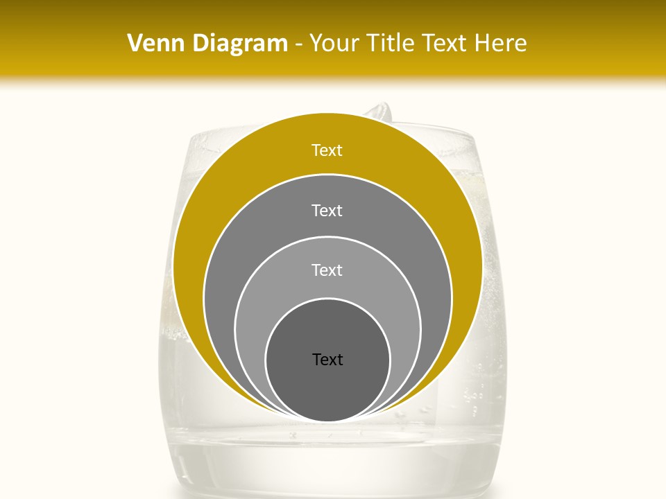 Cocktail Fresh Water PowerPoint Template
