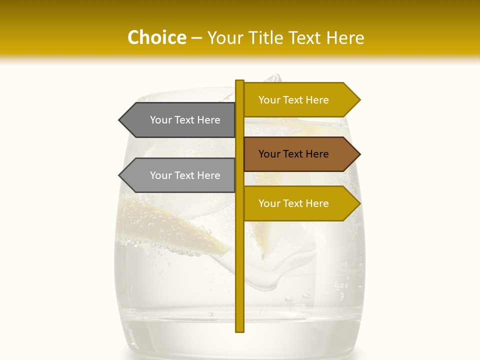 Cocktail Fresh Water PowerPoint Template