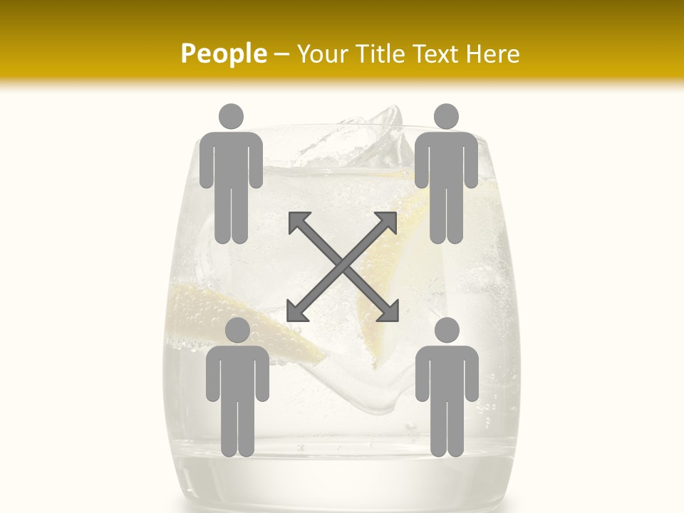 Cocktail Fresh Water PowerPoint Template