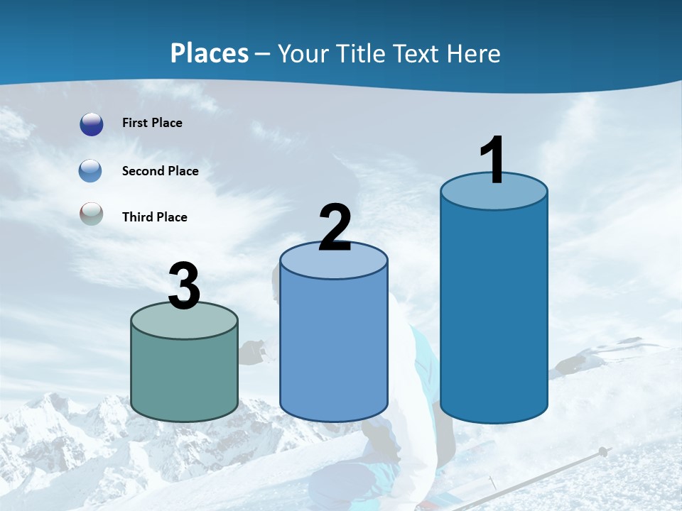 Male Winter Active PowerPoint Template