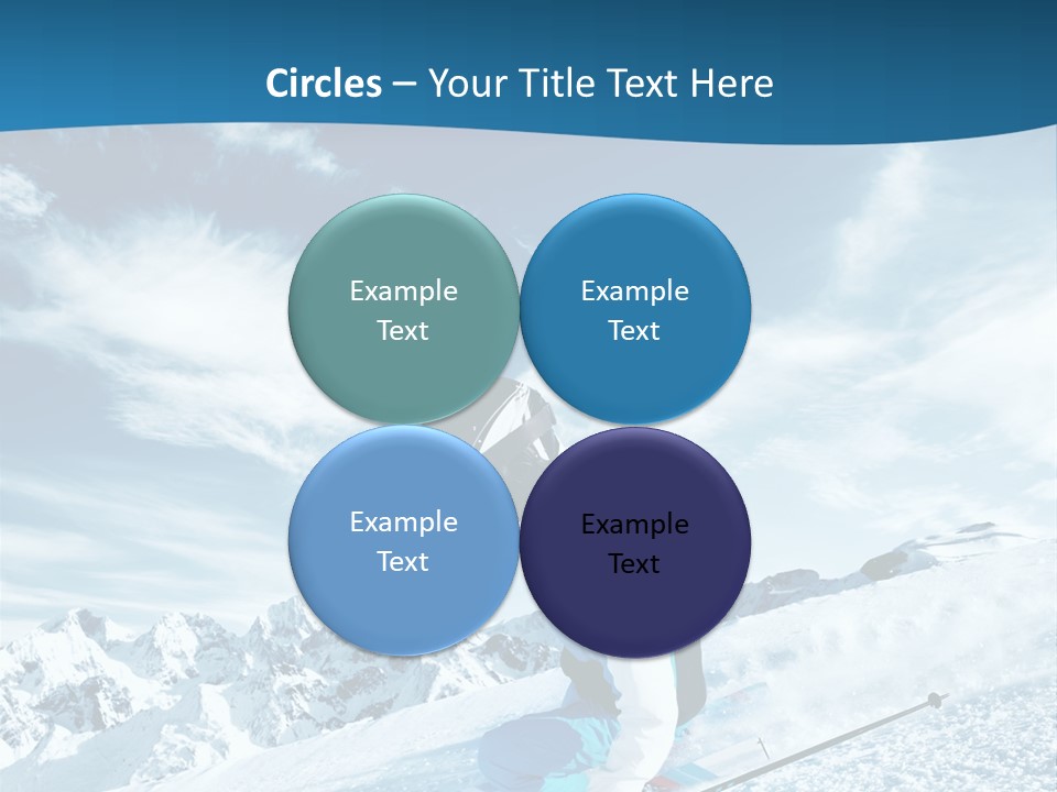 Male Winter Active PowerPoint Template