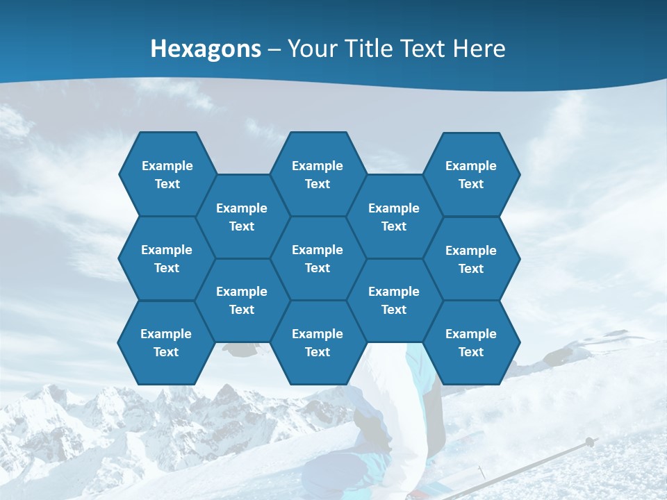 Male Winter Active PowerPoint Template