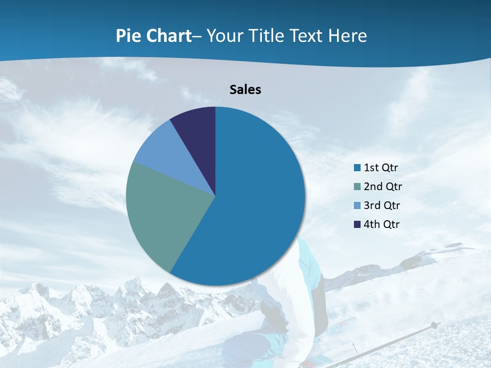 Male Winter Active PowerPoint Template