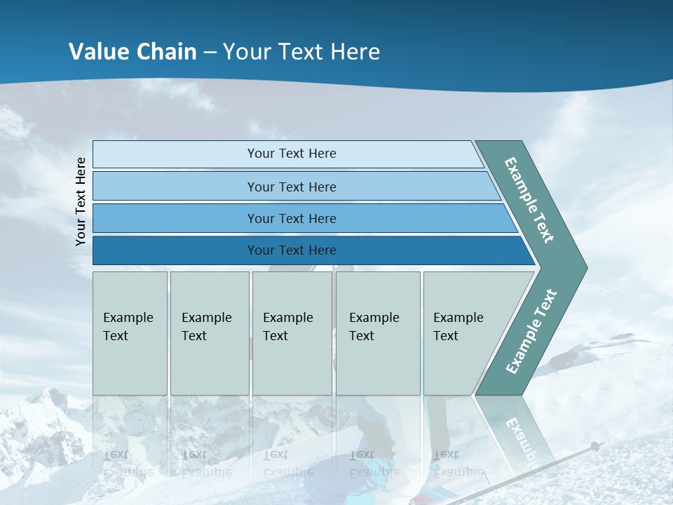 Male Winter Active PowerPoint Template