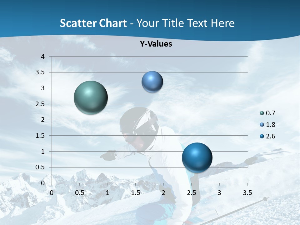 Male Winter Active PowerPoint Template