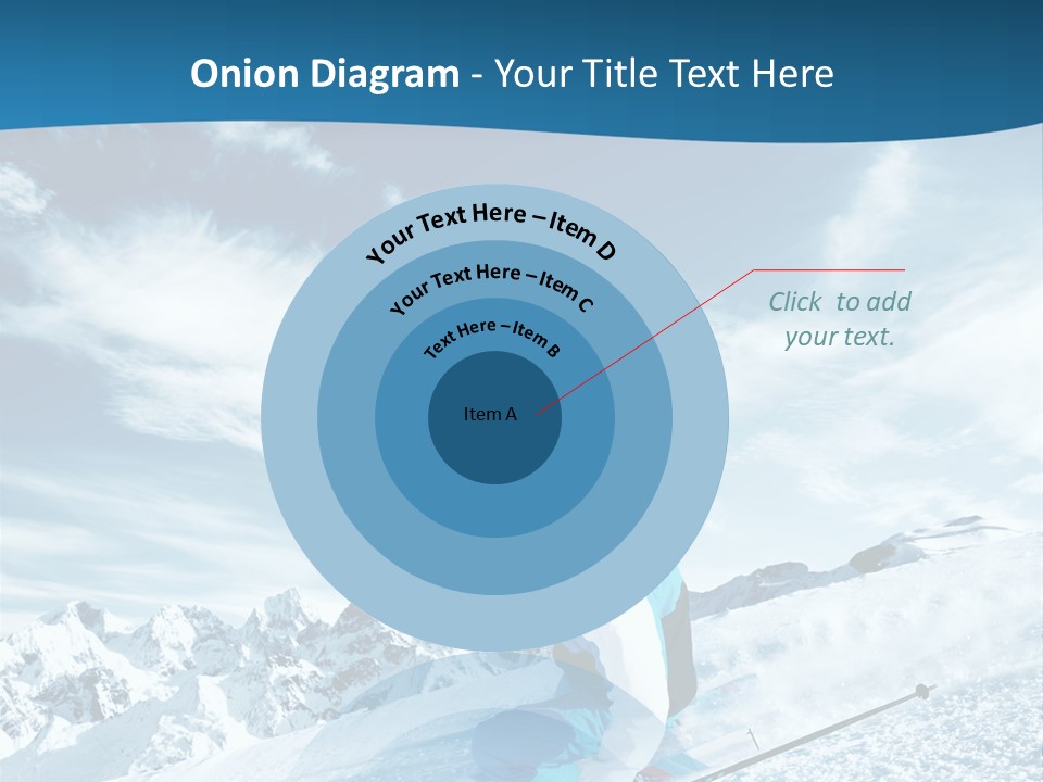 Male Winter Active PowerPoint Template