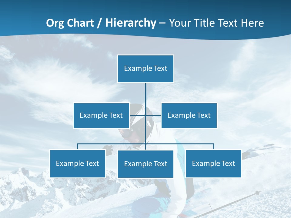 Male Winter Active PowerPoint Template