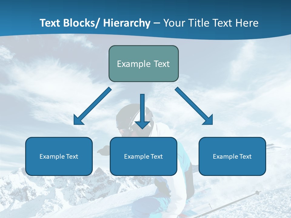 Male Winter Active PowerPoint Template
