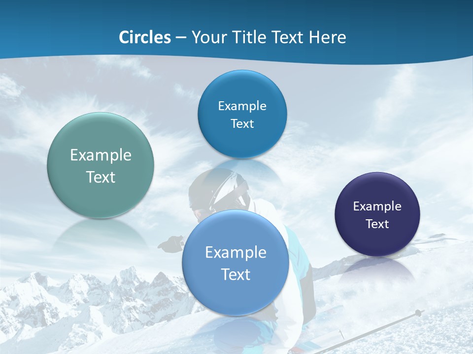Male Winter Active PowerPoint Template