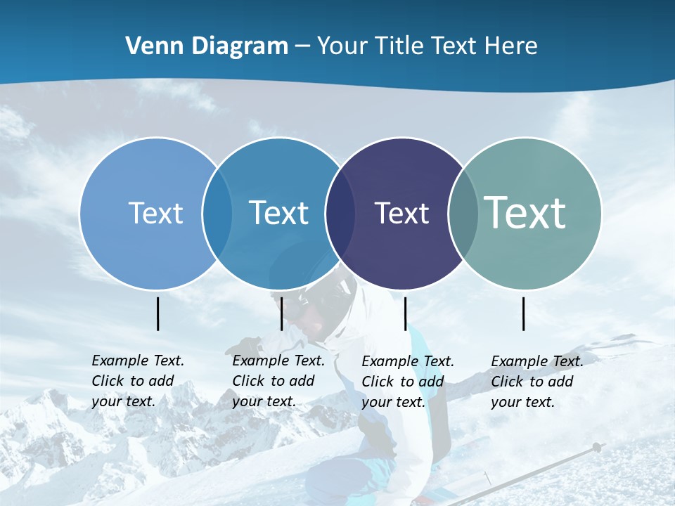 Male Winter Active PowerPoint Template