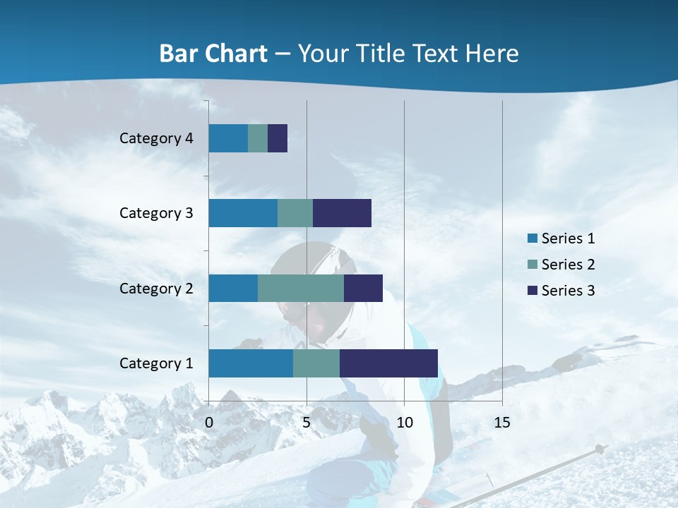 Male Winter Active PowerPoint Template