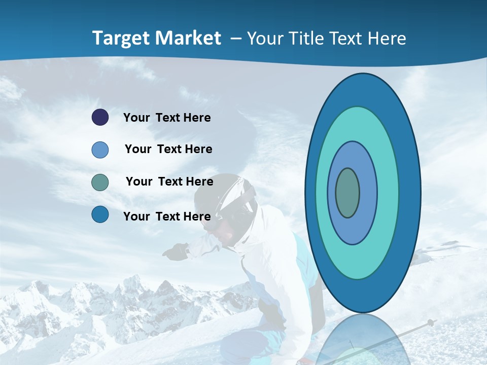 Male Winter Active PowerPoint Template