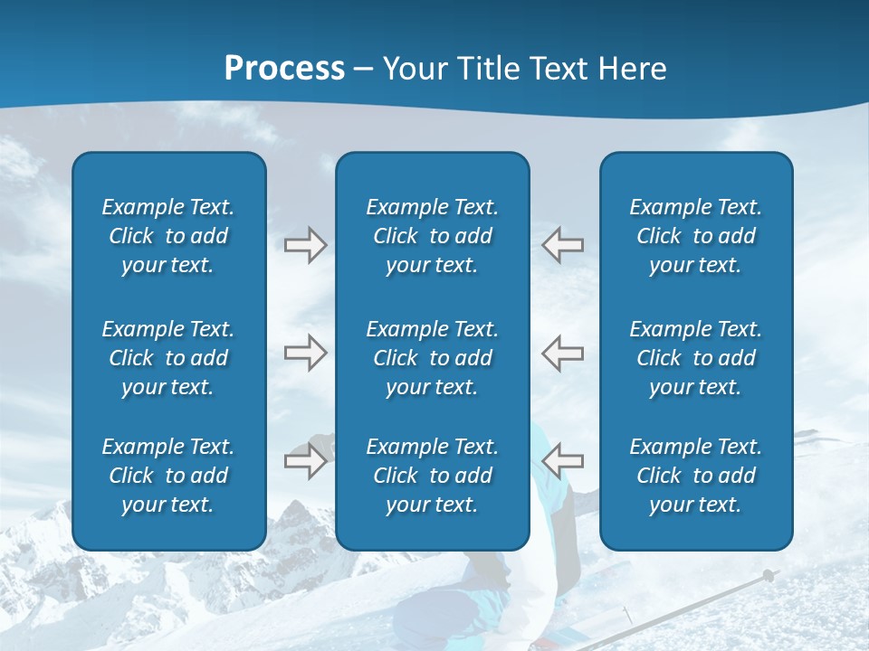 Male Winter Active PowerPoint Template