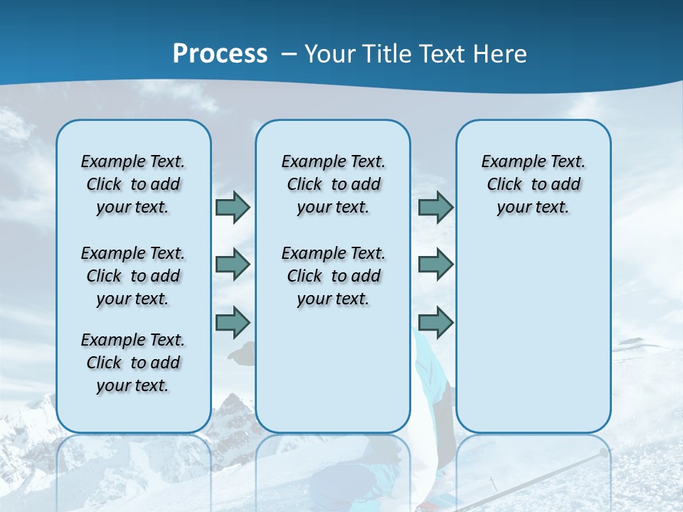 Male Winter Active PowerPoint Template