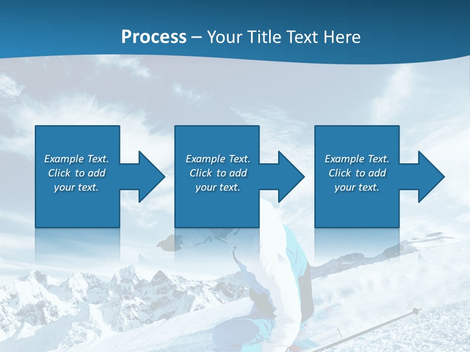 Male Winter Active PowerPoint Template