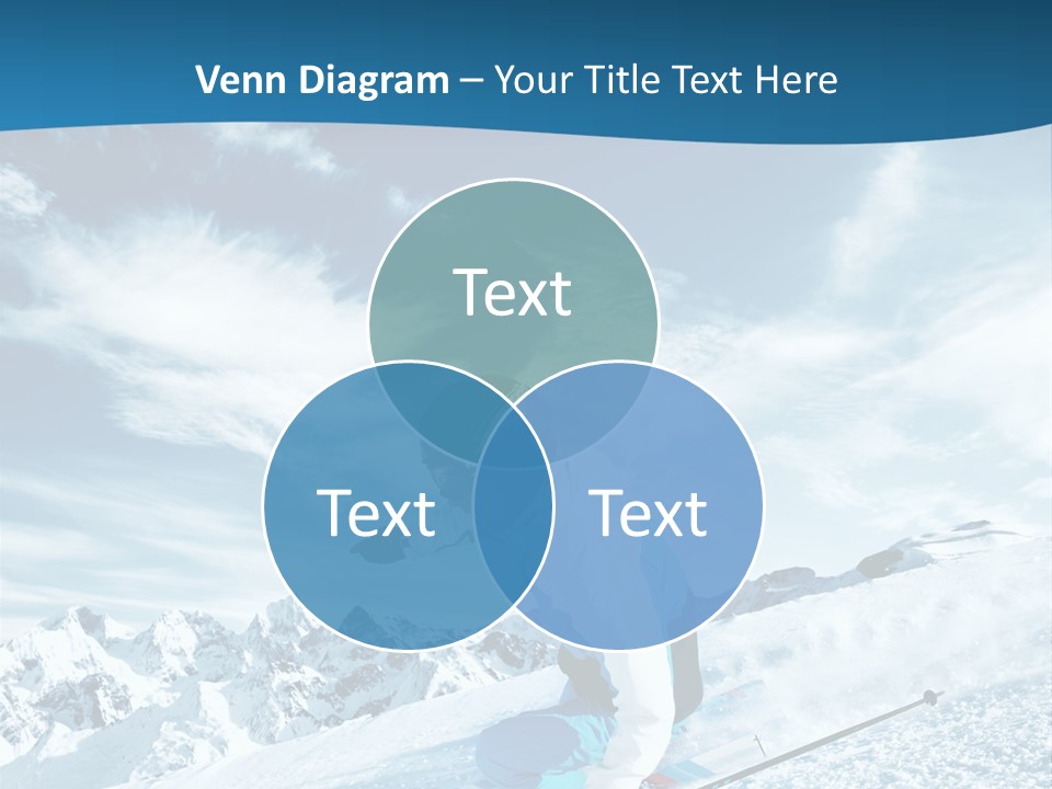 Male Winter Active PowerPoint Template