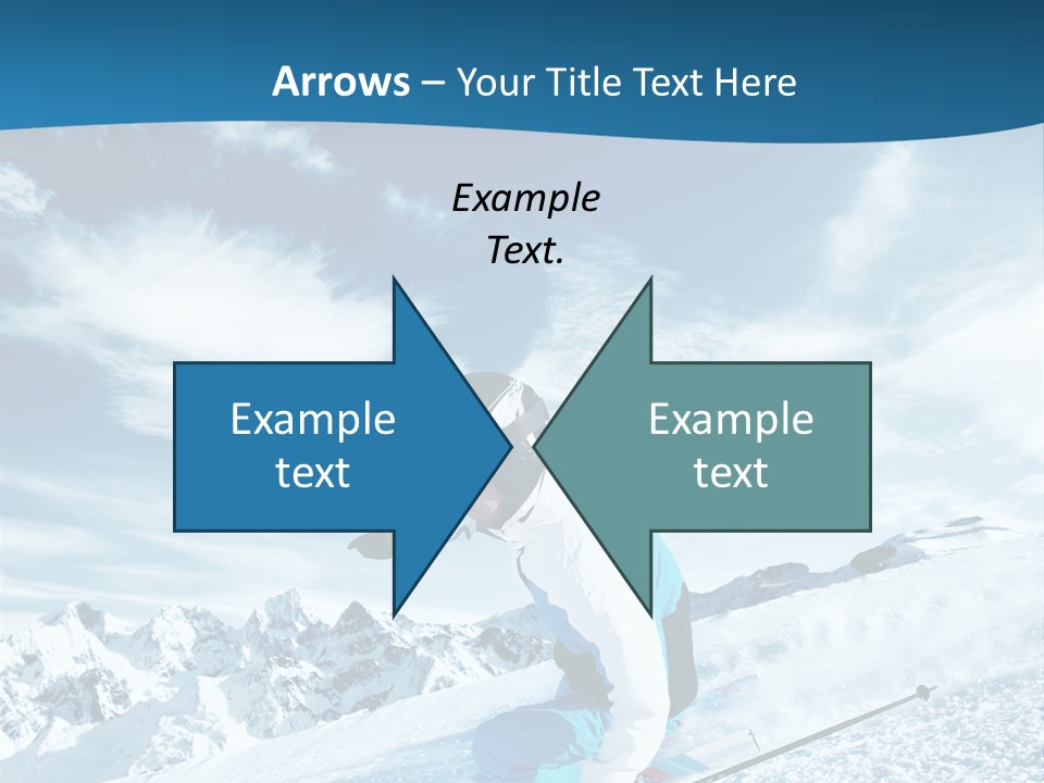 Male Winter Active PowerPoint Template