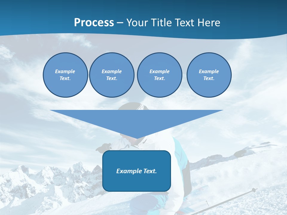 Male Winter Active PowerPoint Template