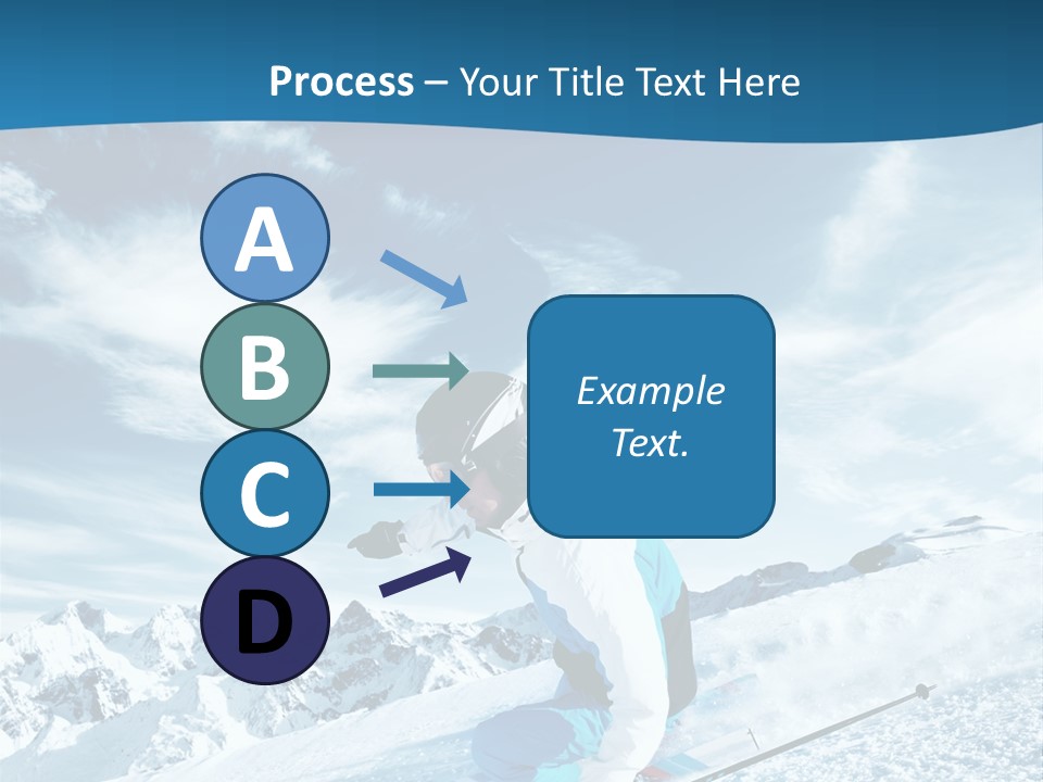 Male Winter Active PowerPoint Template