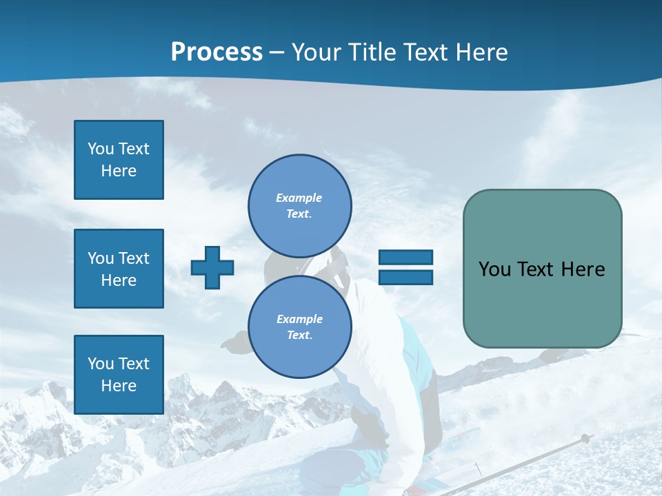 Male Winter Active PowerPoint Template