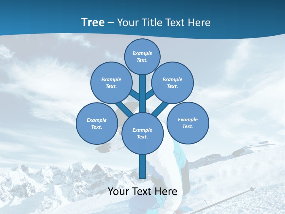 Male Winter Active PowerPoint Template