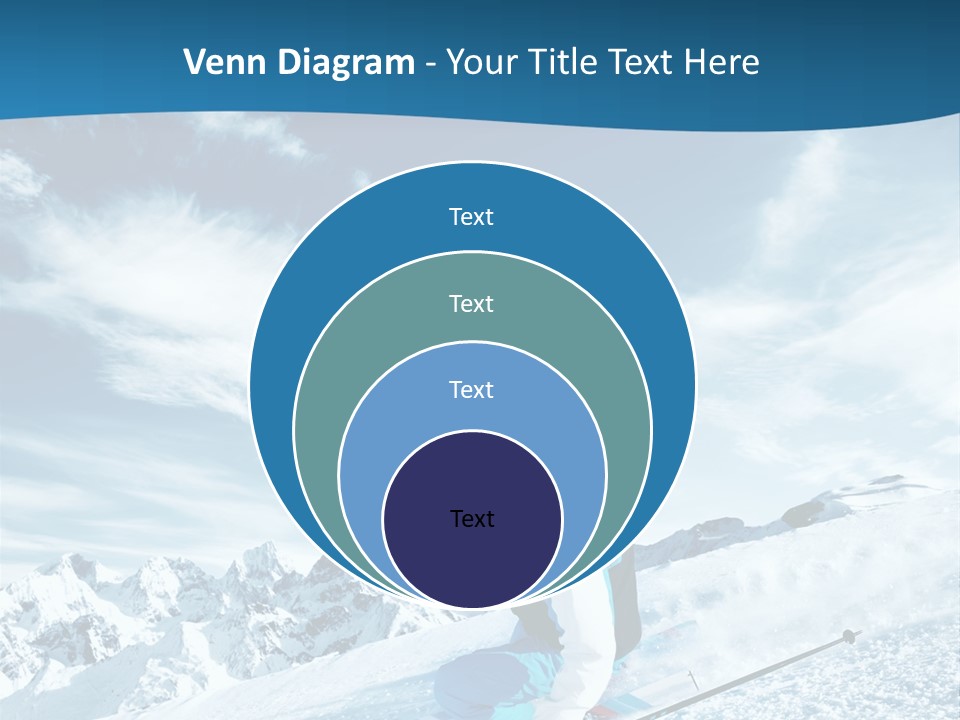 Male Winter Active PowerPoint Template