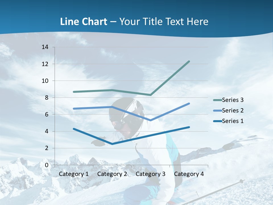 Male Winter Active PowerPoint Template