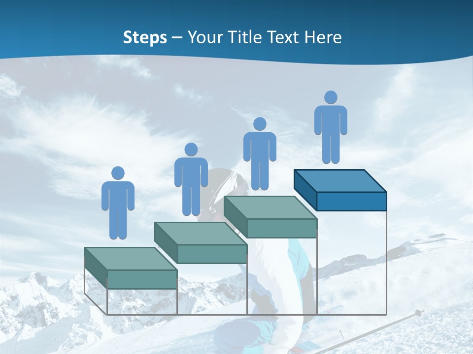 Male Winter Active PowerPoint Template