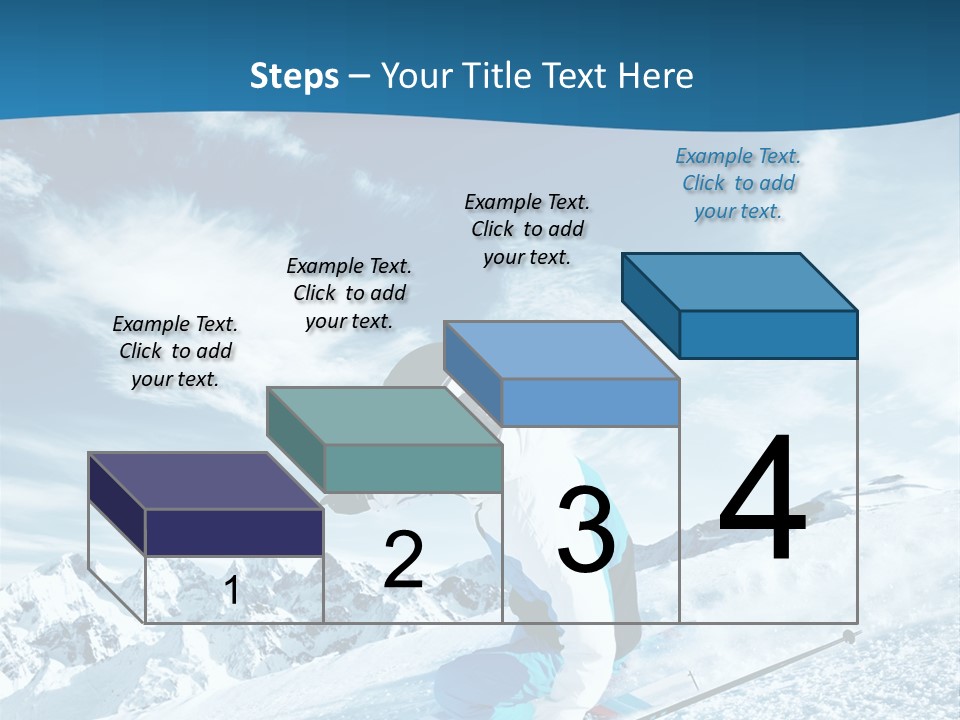 Male Winter Active PowerPoint Template