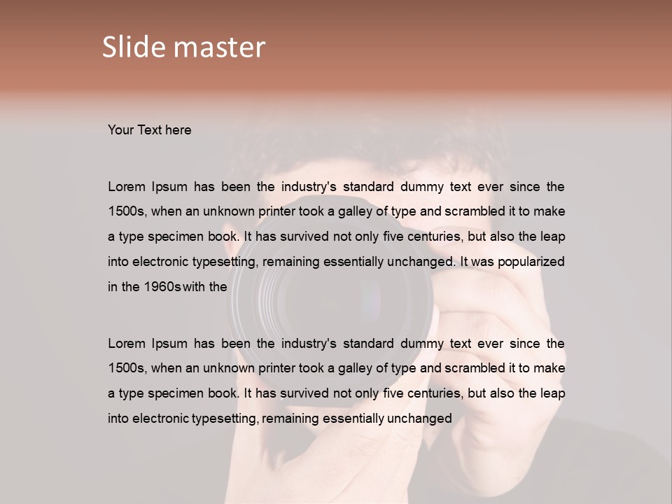 Hobby Dark Shoot PowerPoint Template