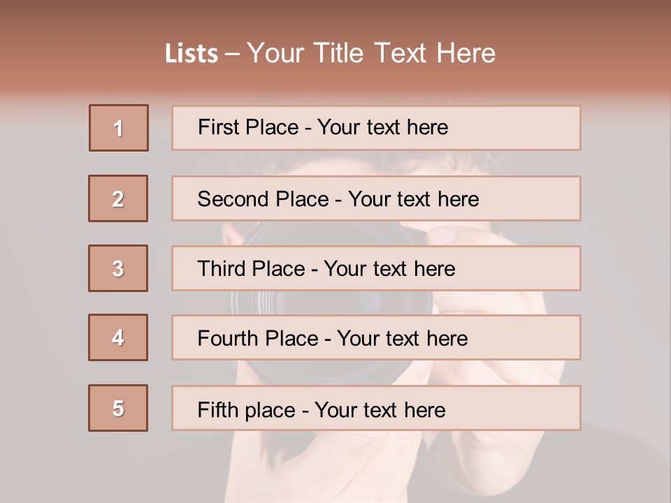 Hobby Dark Shoot PowerPoint Template