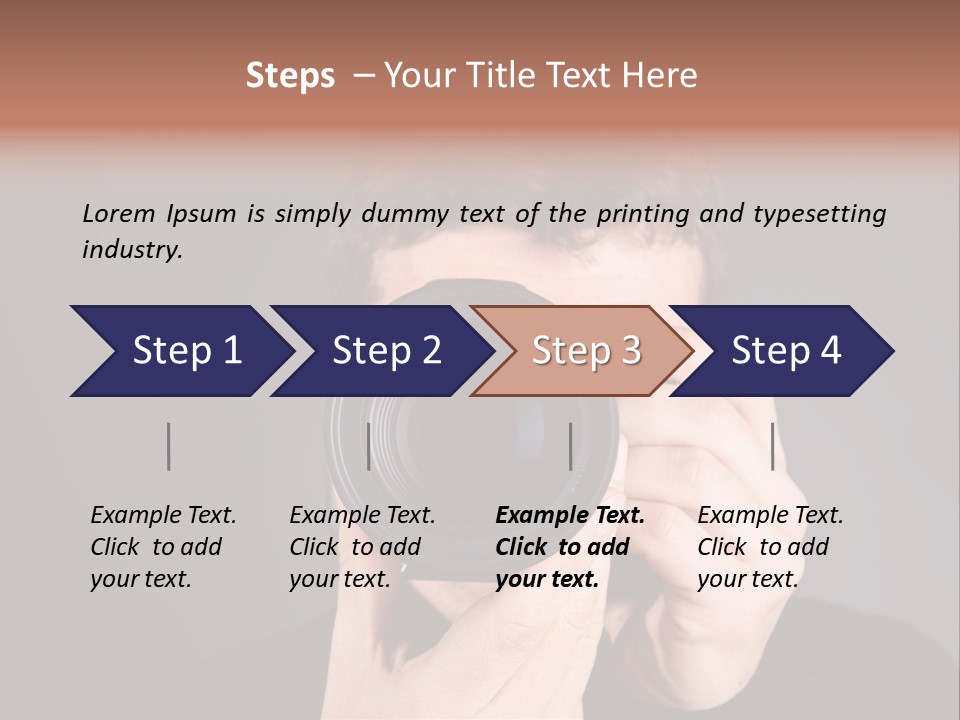 Hobby Dark Shoot PowerPoint Template