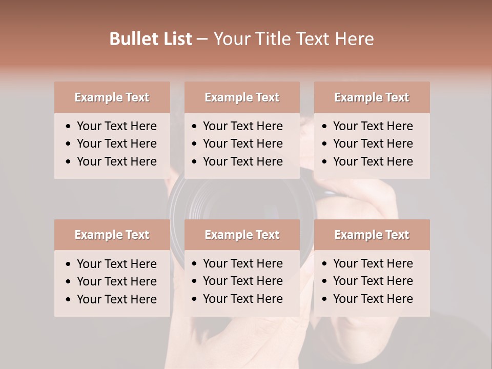 Hobby Dark Shoot PowerPoint Template