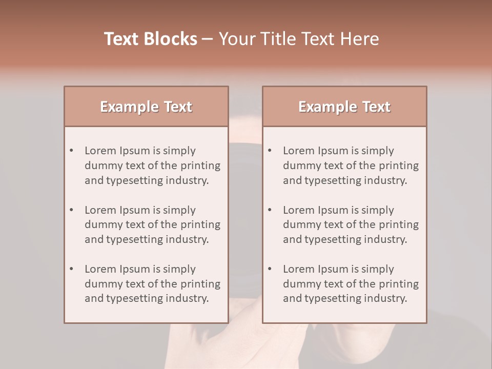 Hobby Dark Shoot PowerPoint Template
