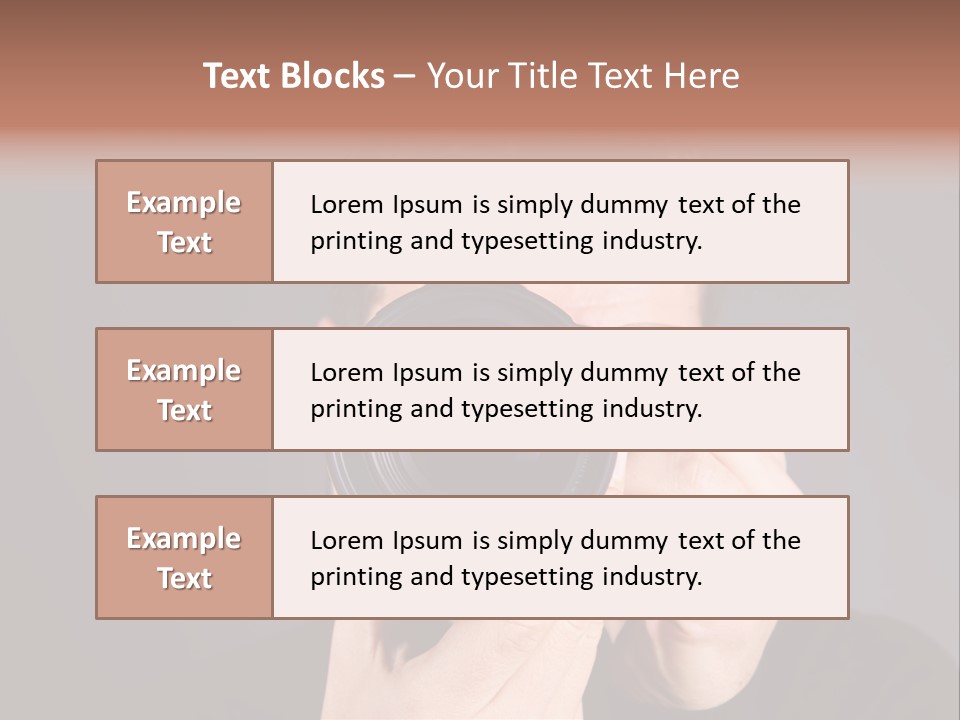 Hobby Dark Shoot PowerPoint Template