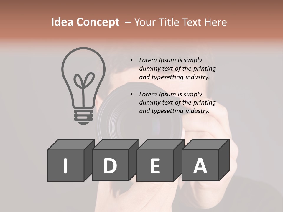 Hobby Dark Shoot PowerPoint Template