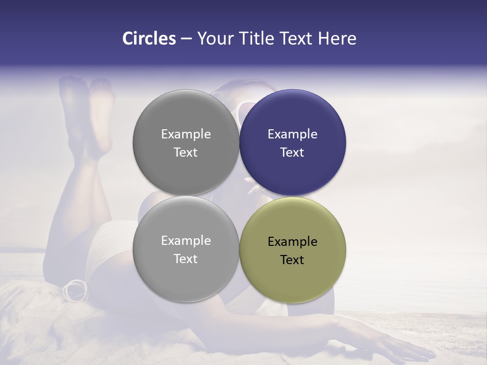 Teen Young Sun PowerPoint Template