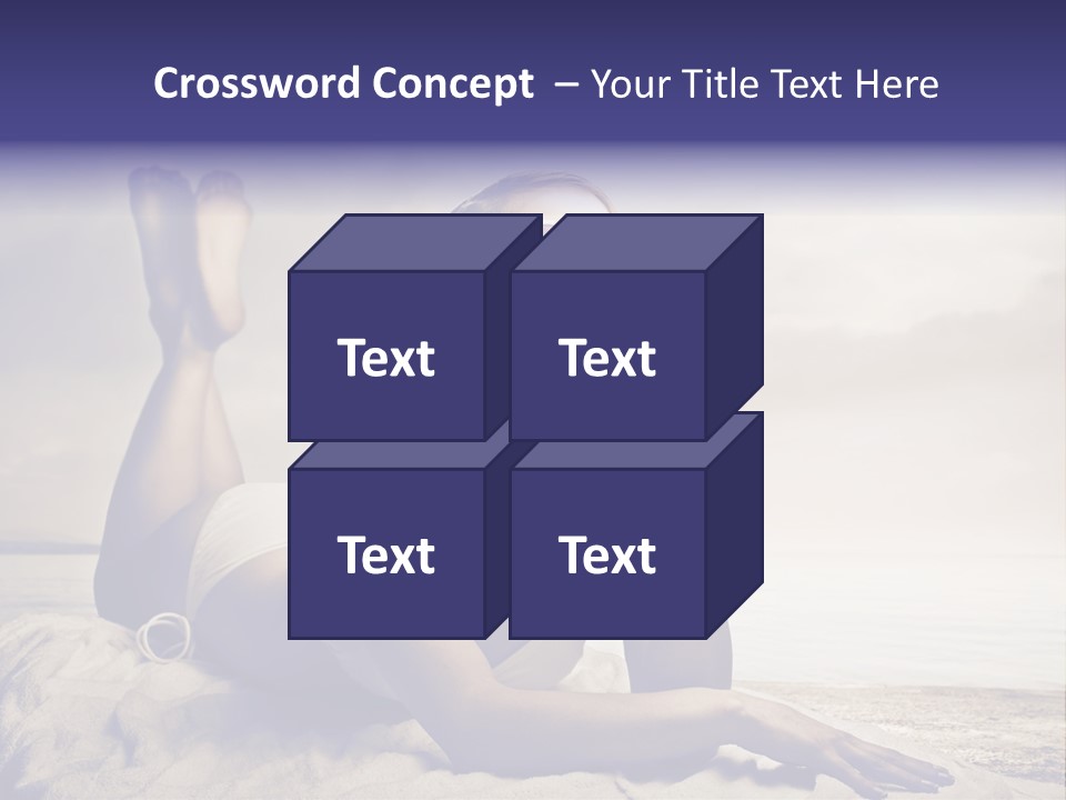 Teen Young Sun PowerPoint Template