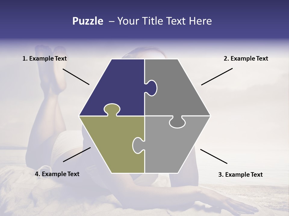 Teen Young Sun PowerPoint Template