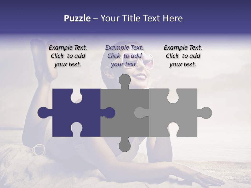 Teen Young Sun PowerPoint Template