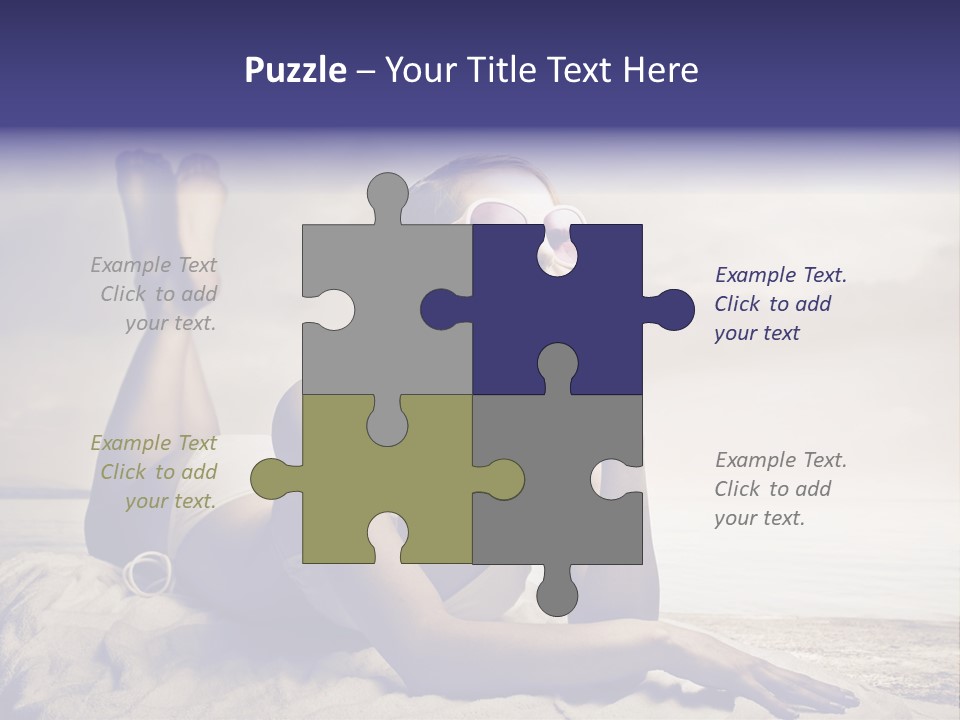 Teen Young Sun PowerPoint Template