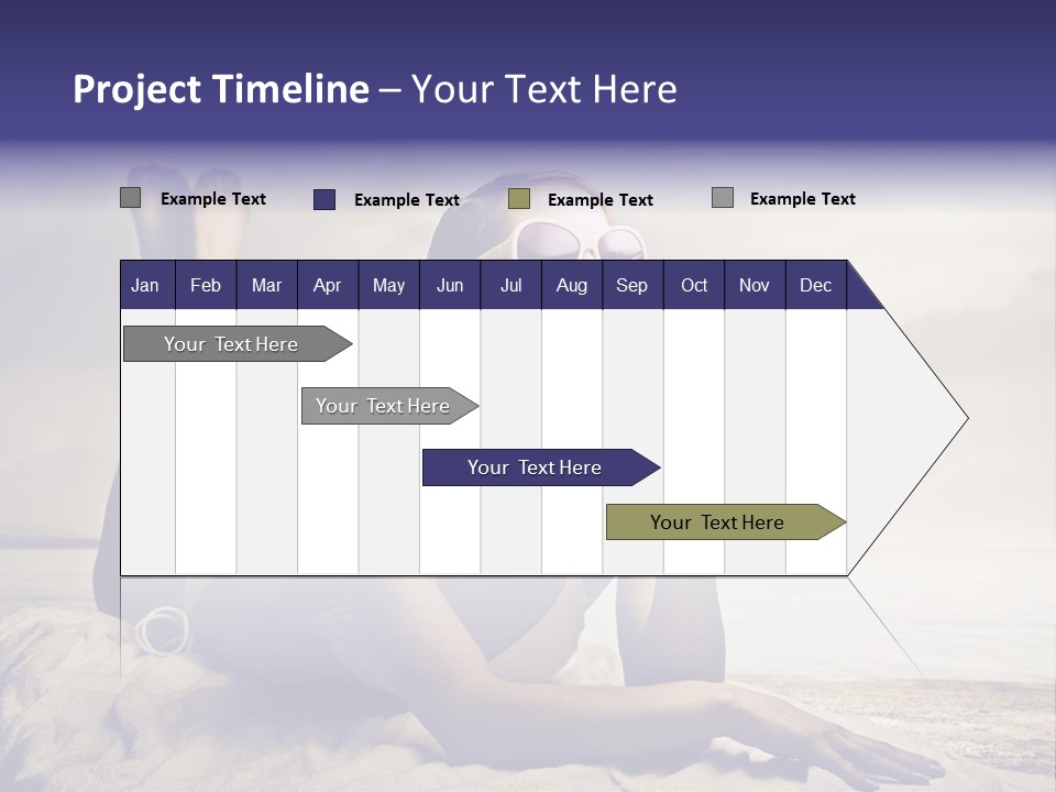 Teen Young Sun PowerPoint Template