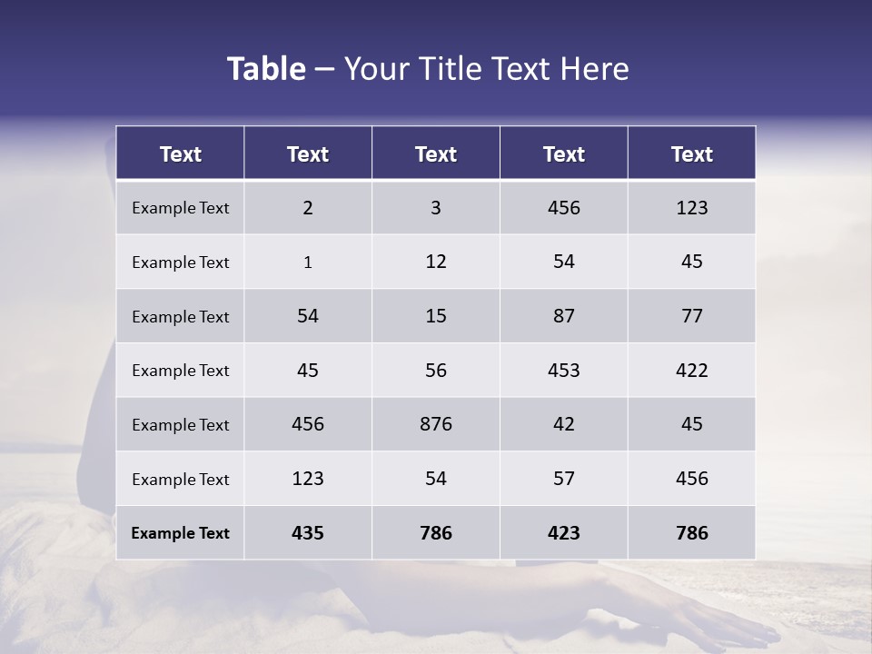 Teen Young Sun PowerPoint Template